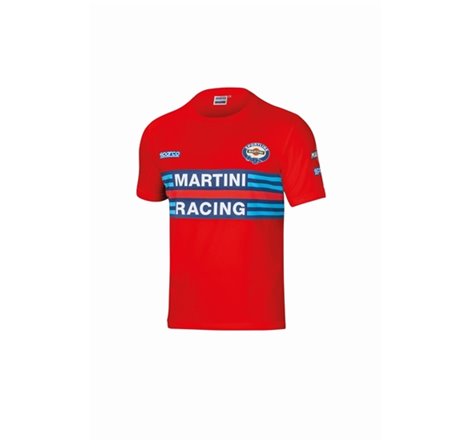 Sparco T-Shirt Martini-Racing Small Red