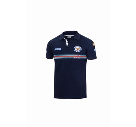 Sparco Polo Replica Martini-Racing Small Navy