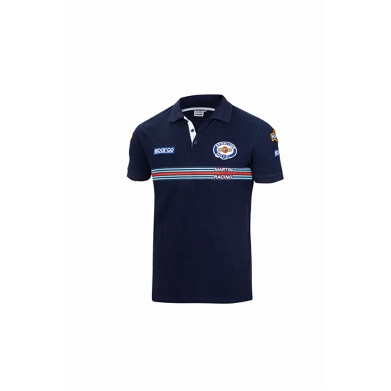 Sparco Polo Replica Martini-Racing Small Navy