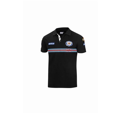 Sparco Polo Replica Martini-Racing Small Black