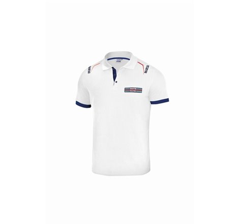 Sparco Polo Martini-Racing Small White