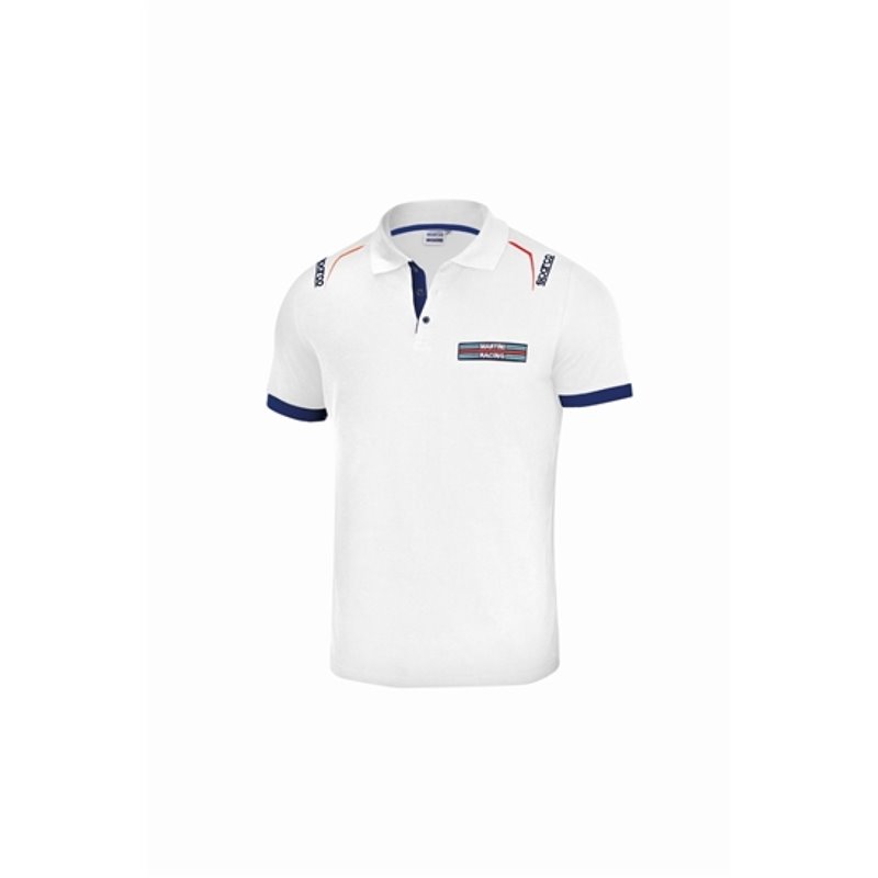 Sparco Polo Martini-Racing Small White