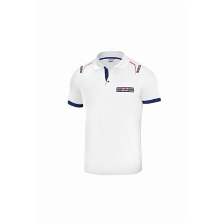 Sparco Polo Martini-Racing Small White