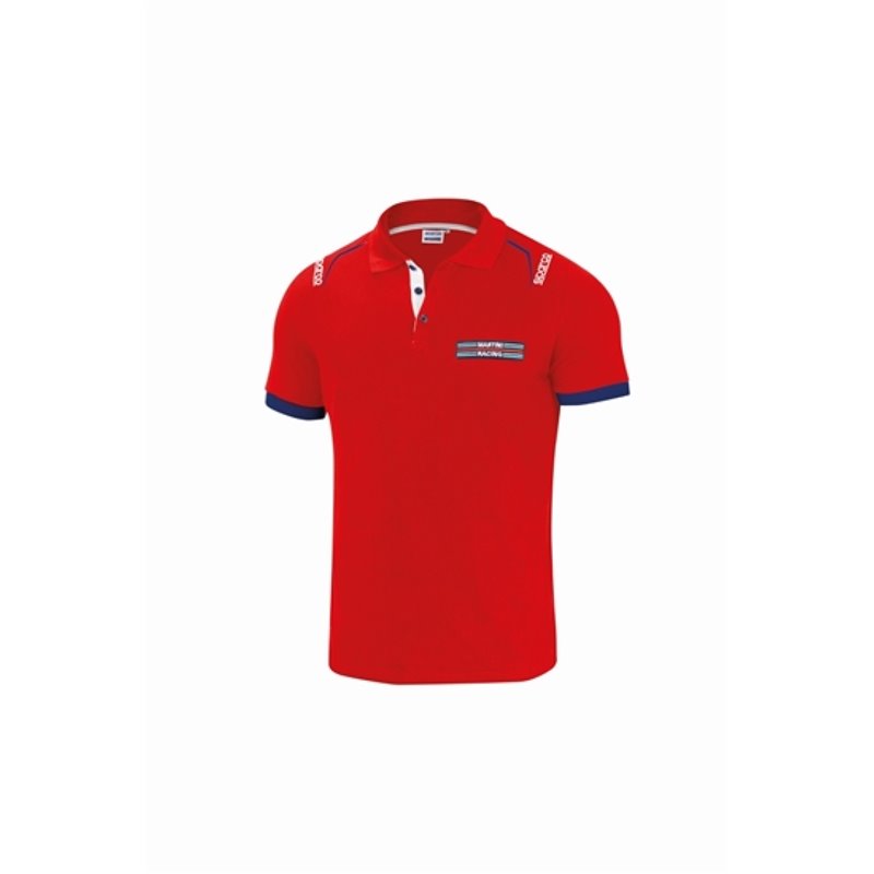 Sparco Polo Martini-Racing Small Red