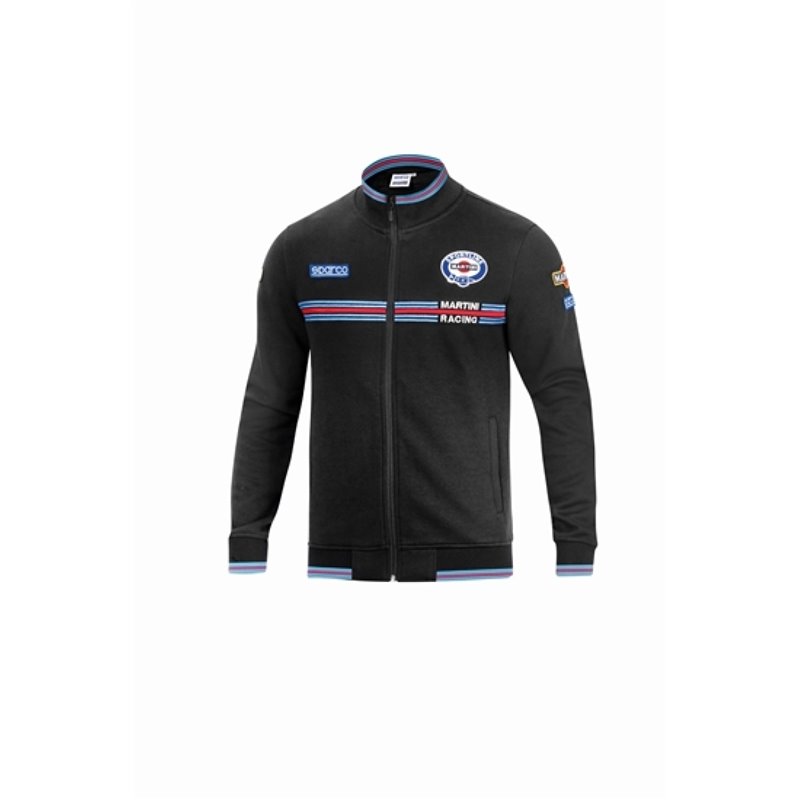 Sparco Full Zip Martini-Racing XS Black