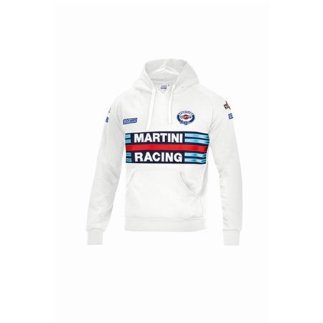 Sparco Hoodie Martini-Racing XS White