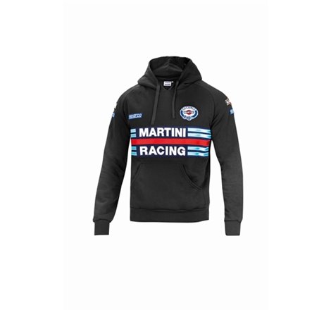 Sparco Hoodie Martini-Racing Small Black