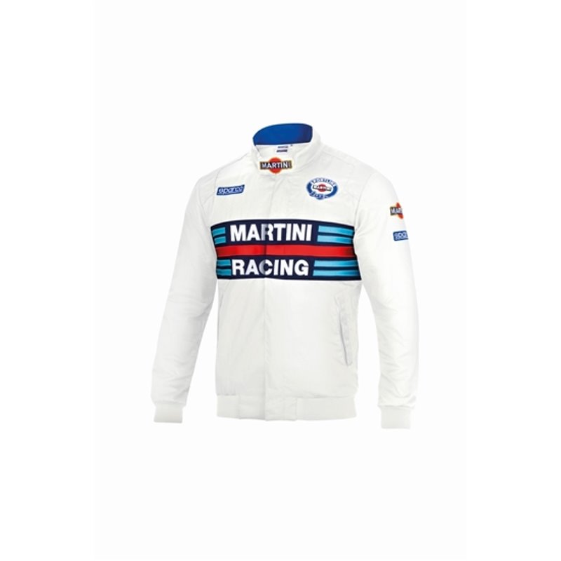 Sparco Bomber Martini-Racing Medium White