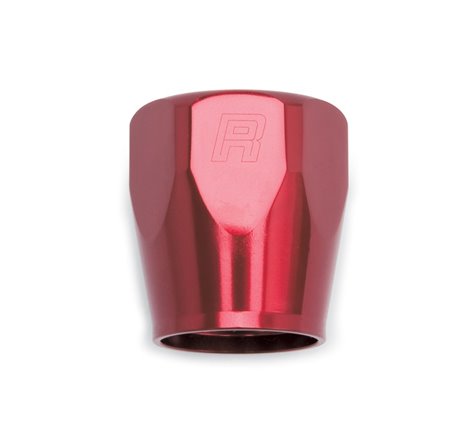 Russell Performance 2-Piece -6 AN Full Flow Swivel Hose End Sockets (Qty 2) - Polished and Red