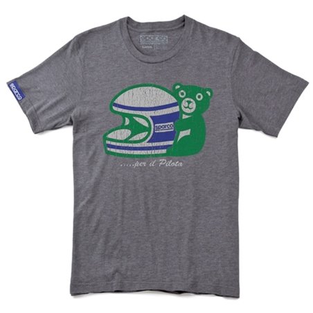 Sparco T-Shirt Pilota Grey - Small