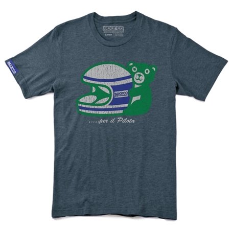 Sparco T-Shirt Pilota Indigo - Small