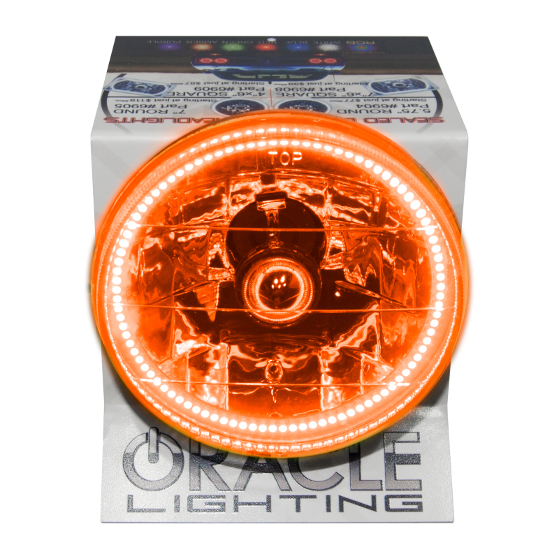 Oracle 5.75 Sealed Beam Powered Display - Amber