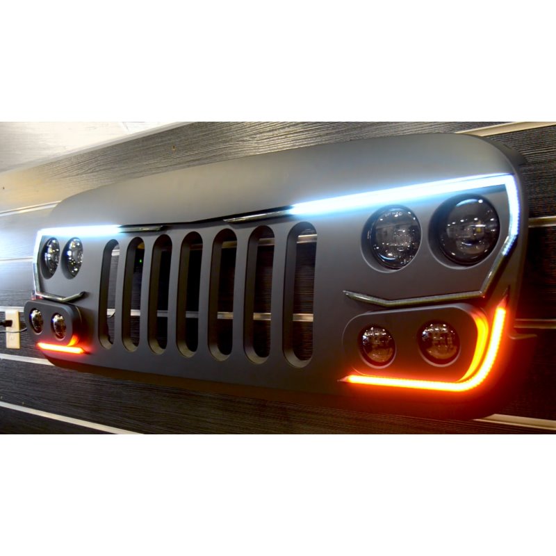 Oracle VECTOR Jeep Wrangler JK Grille Display