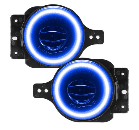 Oracle Jeep Wrangler JL/Gladiator JT Sport High Performance W LED Fog Lights - Blue