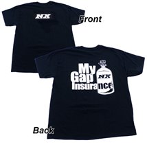 Nitrous Express Gap Insurance T-Shirt Small - Black