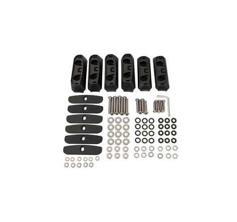 Rhino-Rack 03-09 Toyota Land Crusier Prado RCP Base Kit - 6 pcs