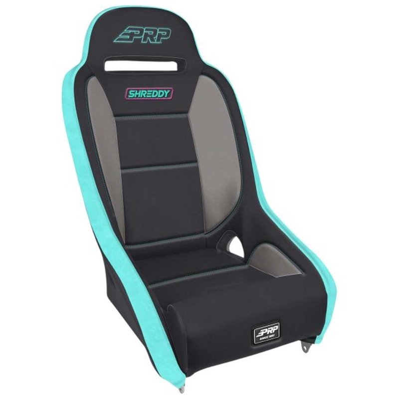 PRP Shreddy Comp Elite Suspension Seat - Grey/Teal