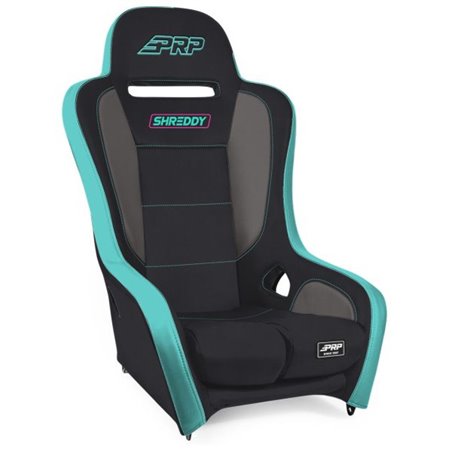 PRP Shreddy Podium Suspension Seat - Grey/Teal