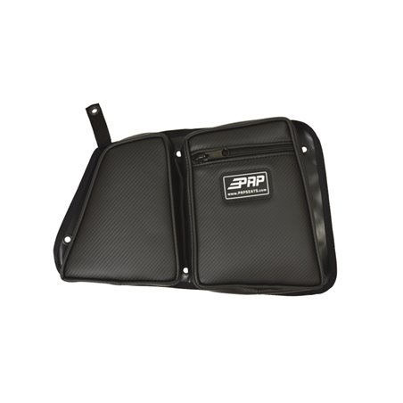 PRP Polaris RZR Rear Door Bag with Knee Pad for Polaris RZR/(Passenger Side)- Black