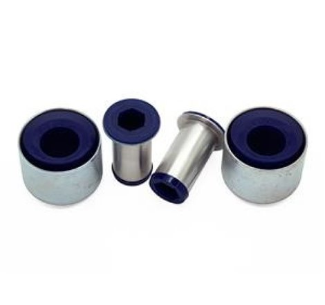 SuperPro 2002 Mini Cooper Base Fr Lower Inner Rearward Control Arm Bushing Kit Double Offset +Caster