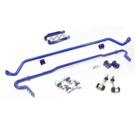 SuperPro 2015 Subaru WRX STI Launch Edition Front / Rear 26mm F/24mm R Adjustable Sway Bar Link Set