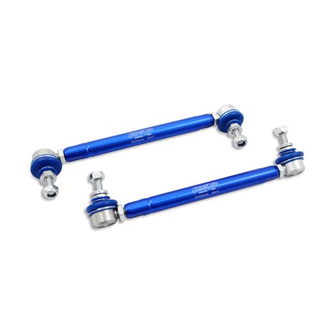 SuperPro 2004 Mazda 3 i Front HD Adjustable End Link Set (10mm Studs 254mm to 305mm)