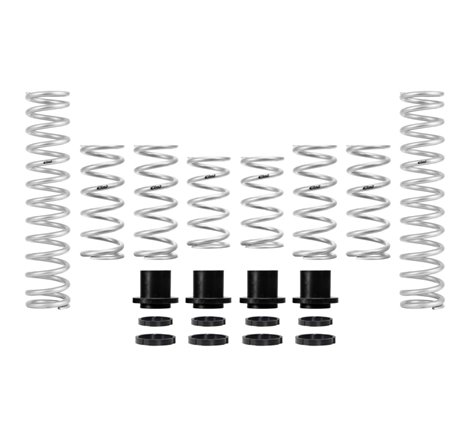 Eibach 18-19 Polaris RZR XP Turbo (Fox Dynamix Pro-UTV) Stage 3 Performance Spring System (Set of 8)