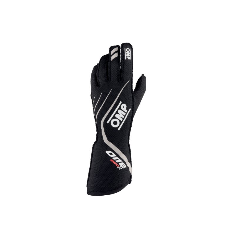 OMP One Evo X Gloves Black - Size XL (Fia 8856-2018)