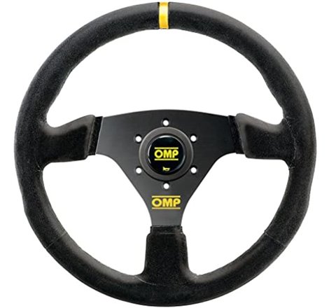 OMP Targa Steering Wheel Black/Black