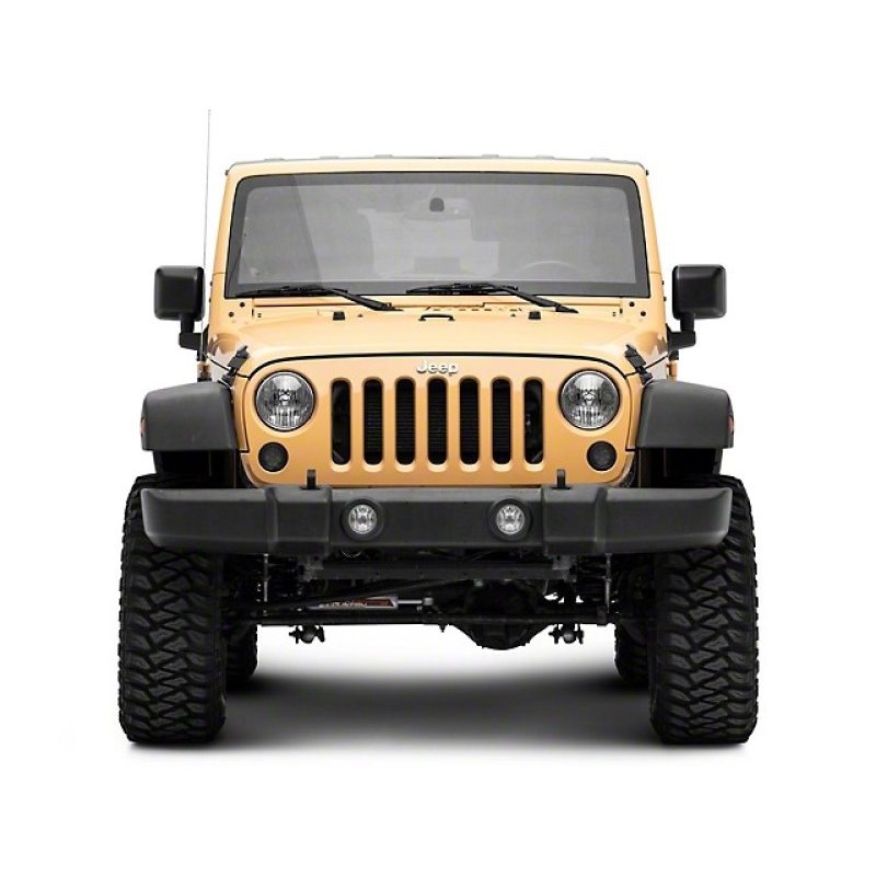 Raxiom 07-18 Jeep Wrangler JK Axial Series LED Turn Signals w/ Halo (Smoked)