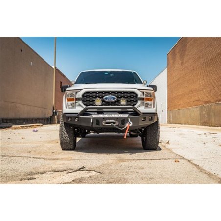 Road Armor 21-23 Ford F-150 Stealth Front Bumper w/Pre-Runner Guard - Tex Blk