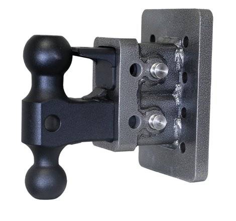 Gen-Y Mega Duty 2in Bolt-On 2.5in Drop 2K TW 16K Hitch w/GH-051 Dual-Ball/GH-032 Pintle Lock