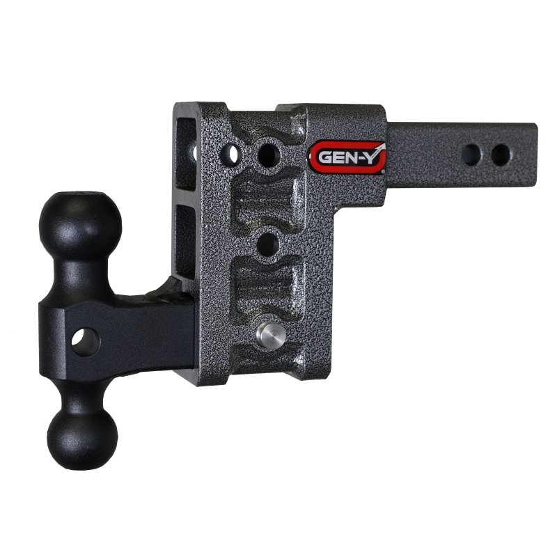 Gen-Y Mega Duty 2in Shank 5in Drop 2K TW 16K Hitch w/GH-051 Dual-Ball