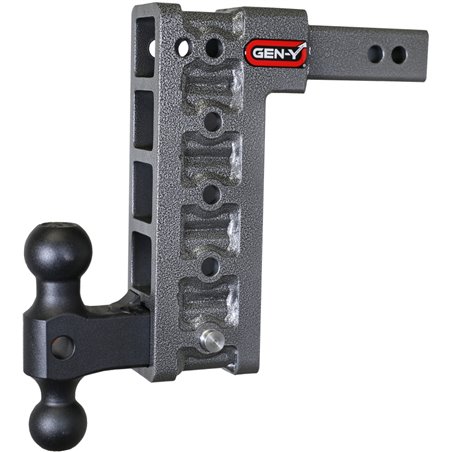 Gen-Y Mega Duty 2in Shank 10in Drop 2K TW 16K Hitch w/GH-051 Dual-Ball