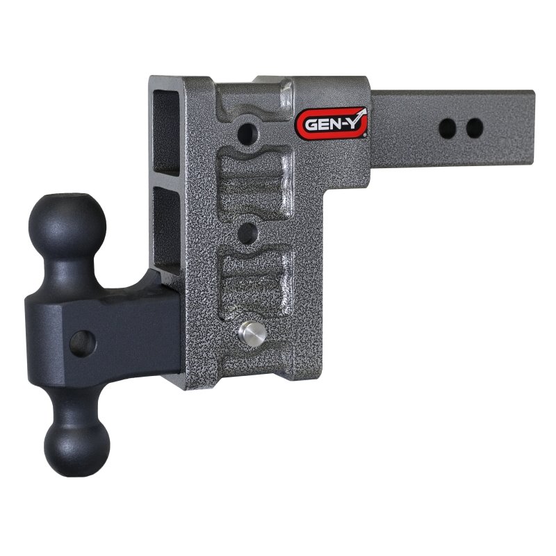 Gen-Y Mega Duty 2.5in Shank 6in Drop 3K TW 21K Hitch w/GH-061 Dual-Ball