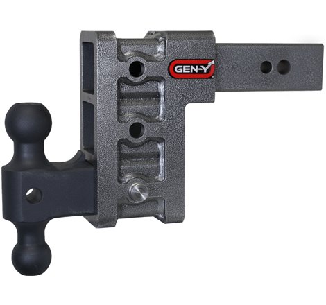 Gen-Y Mega Duty 2.5in Shank 6in Drop 3500lb TW 32K Hitch w/GH-0161 Dual-Ball