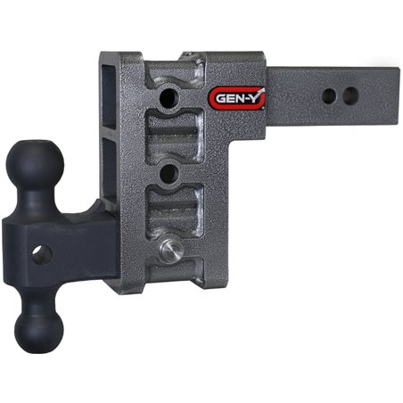 Gen-Y Mega Duty 2.5in Shank 6in Drop 3500lb TW 32K Hitch w/GH-0161 Dual-Ball