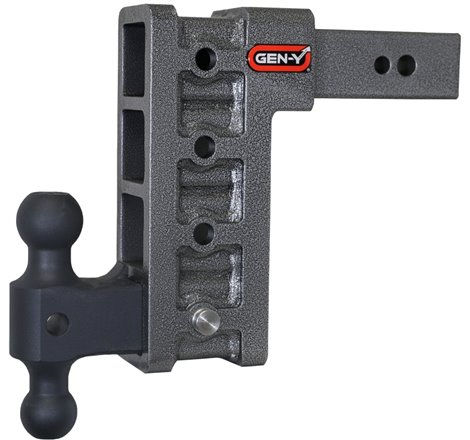 Gen-Y Mega Duty 2.5in Shank 9in Drop 3500lb TW 32K Hitch w/GH-0161 Dual-Ball