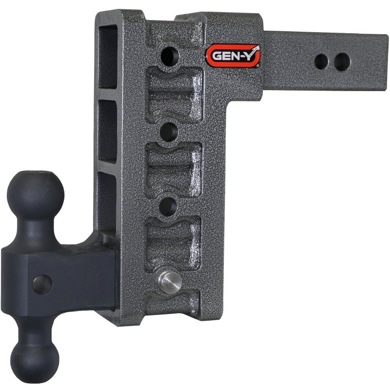 Gen-Y Mega Duty 2.5in Shank 9in Drop 3500lb TW 32K Hitch w/GH-0161 Dual-Ball