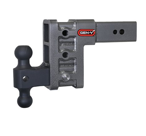 Gen-Y Mega Duty 3in Shank 6in Drop 3500lb TW 32K Hitch w/GH-0161 Dual-Ball