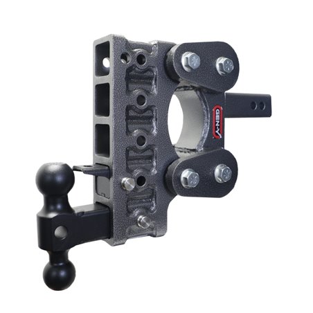 Gen-Y The Boss Torsion-Flex 2in Shank 7.5in Drop 10K Hitch w/GH-031 Dual-Ball/GH-032 Pintle Lock