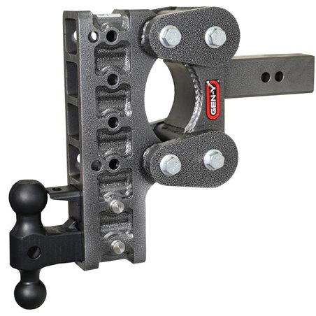 Gen-Y The Boss Torsion-Flex 2.5in Shank 10in Drop 16K Hitch w/GH-051 Dual-Ball/GH-032 Pintle Lock