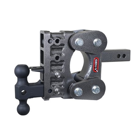 Gen-Y The Boss Torsion-Flex 2in Shank 5in Drop 16K Hitch w/GH-051 Dual-Ball/GH-032 Pintle Lock