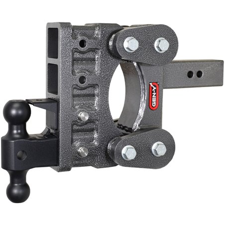 Gen-Y The Boss Torsion-Flex 2.5in Shank 6in Drop 21K Hitch w/GH-061 Dual-Ball/GH-062 Pintle Lock