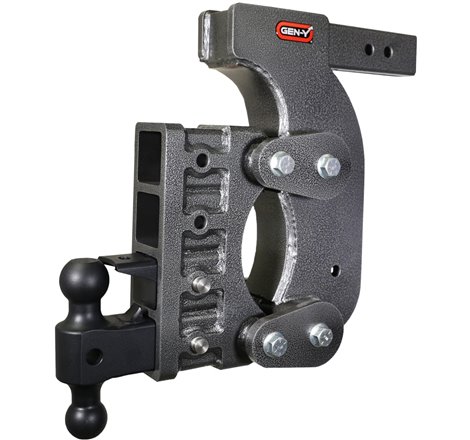 Gen-Y The Boss Torsion-Flex 2.5in Receiver 15in Drop Hitch w/Dual-Ball/Pintle Lock/Stab Kit