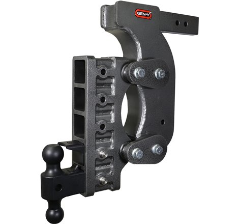 Gen-Y The Boss Torsion-Flex 2.5in Receiver 18in Drop Hitch w/Dual-Ball/Pintle Lock/Stab Kit