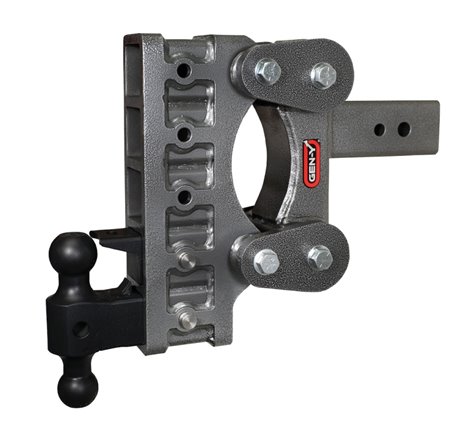 Gen-Y The Boss Torsion-Flex 3in Shank 9in Drop 21K Hitch w/GH-061 Dual-Ball/GH-062 Pintle Lock