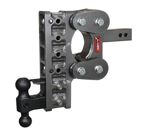 Gen-Y The Boss Torsion-Flex 3in Shank 12in Drop 21K Hitch w/GH-061 Dual-Ball/GH-062 Pintle Lock