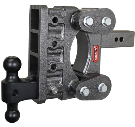 Gen-Y The Boss Torsion-Flex 2.5in Shank 6in Drop 3500lb TW 32K Hitch w/GH-0161 Dual-Ball