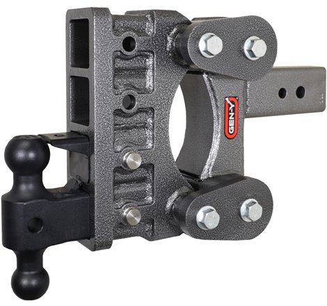 Gen-Y The Boss Torsion-Flex 3in Shank 6in Drop 32K Hitch w/GH-0161 Dual-Ball/GH-0162 Pintle Lock